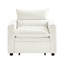 Canapé-lit 31 places convertible beige avec velours pour petit salon, lit ajustable à structure solide et moderne-633726050