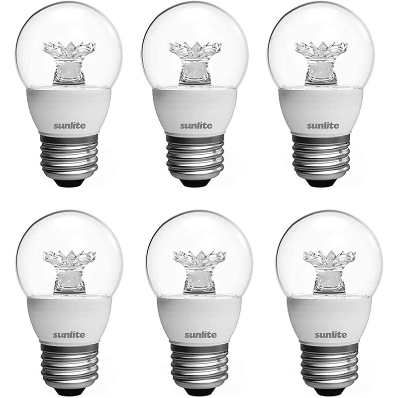 6- Pack, LED, Dimmable, UL Listed, A15 Light Bulb, Warm White 3000K