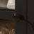 Starlin 102" Wide Entryway Hall Tree With Multi Shelves And Glass Door Cabinets-1466056614