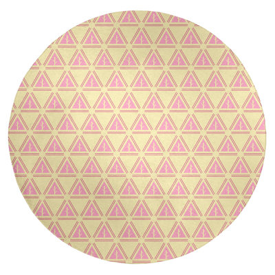 Chenille Geometric Indoor Rug