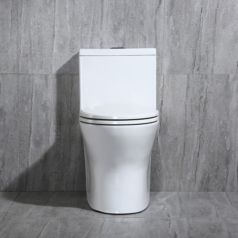 Toilette compacte compacte d'une pièce 1,28 GPF (siège inclus)