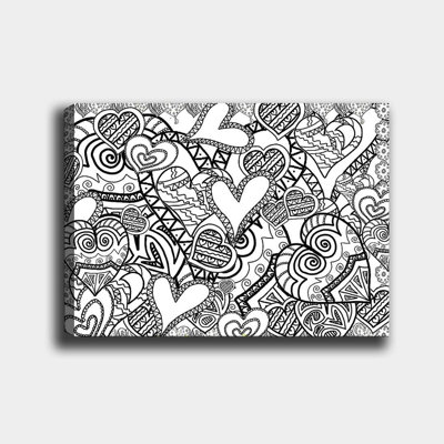 Impression sur toile tendue