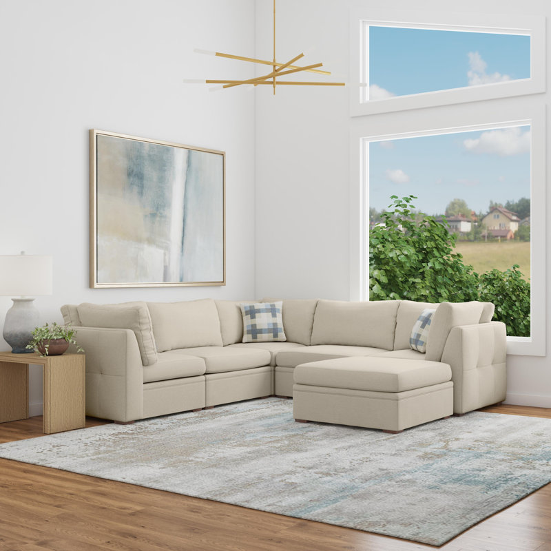 Canapé modulaire 5 places Odie