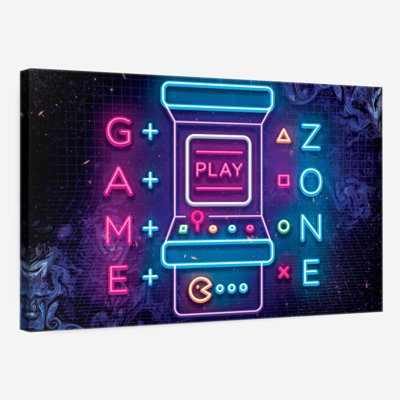 Zone de jeu - impression sur toile tendue