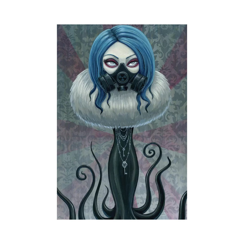 Ophelia by Megan Majewski - Wrapped Canvas Gallery-Wrapped Canvas Giclée, 152.5 cm H x 101.5 cm W