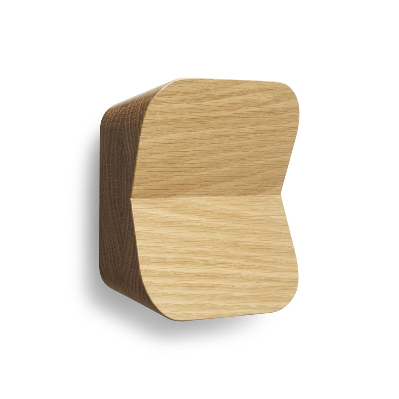 Uphold Wall Hook, White Oak