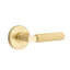 Emtek Select Privacy Interior Mortise w/ Disk Rosette & L-Square Stem, Straight Knurled Lever-1689579834-1689579833