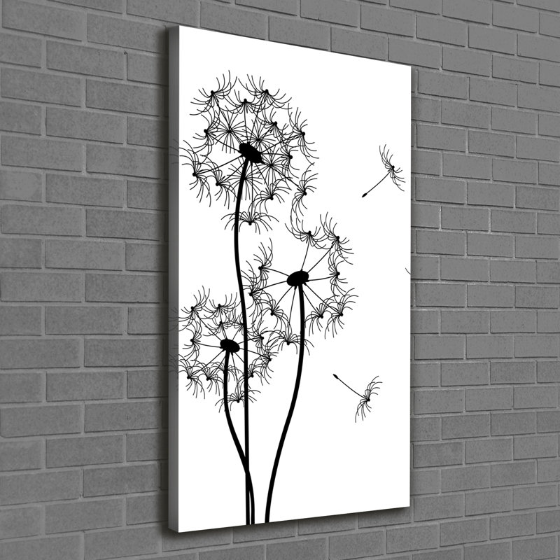 Dandelions - Wrapped Canvas Print