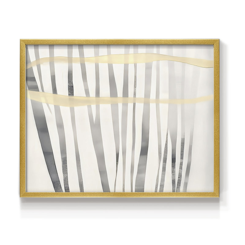 Abstrait, série Lxxviii, reproduction encadrée, H 16 po x l 20 po