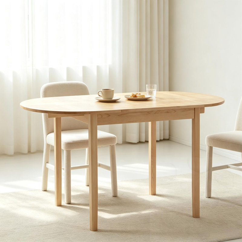 Extendable Table with Drop-Leaf