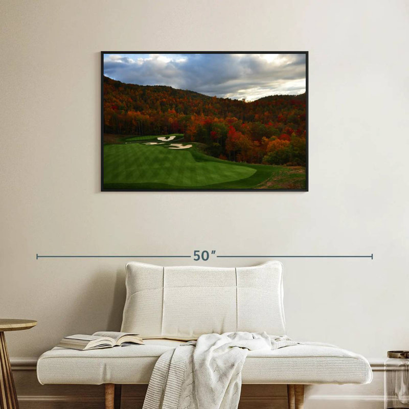 Sireci Autumn Golf Course, 25" H x 37" W