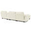 Canapé modulaire avec rangement, 108,5 pouces-1779236509