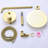 10" Wall Mounted Round Complete Shower System With Pressured Balanced Valve-70166574