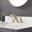 Widespread 2-handle Bathroom Faucet with Drain Assembly-50749538