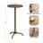 Sand Cast Aluminum Round Side Table-302331479