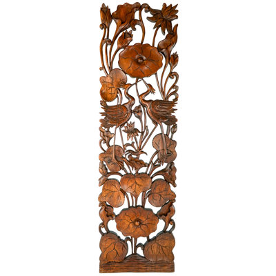 Handmade Wall Decor on Solid Wood