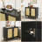 Natural Rattan Storage Cabinet with Adjustable Shelves - Modern Buffet Sideboard for Living Room, Bedroom, Entryway & Dining Room