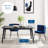 Juxtapose 63" Rectangular Performance Artificial Marble Dining Table by Modway-1000318580