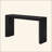 60" Modern Farmhouse Console Table With 2 Concealed Drawers, Waterfall Design Entryway Table With Thickened Legs & Rustic Wood Grain For Living Room, Entryway & Hallway