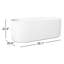 60" x 30" Freestanding Soaking Acrylic Bathtub