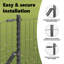 210cm H x 3.2cm W Metal Fencing Kits