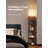 70" 5-Tier Corner Shelf Floor Lamp