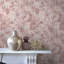 Floral Metallic Wallpaper Roll-908444290