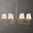 Aurthur 8 - Light Steel Classic / Traditional Chandelier