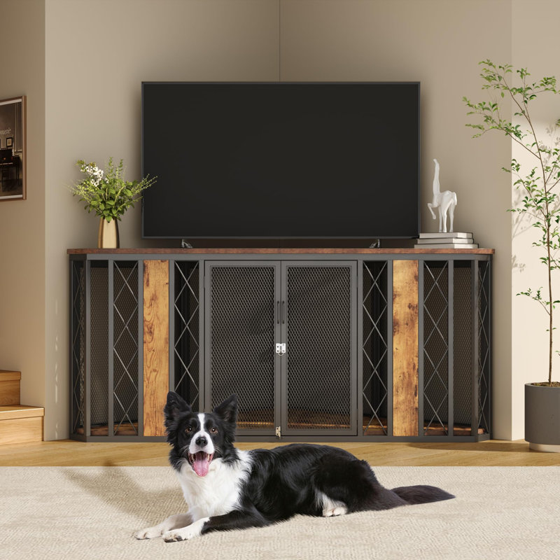 Meuble de rangement 67 po, Brown