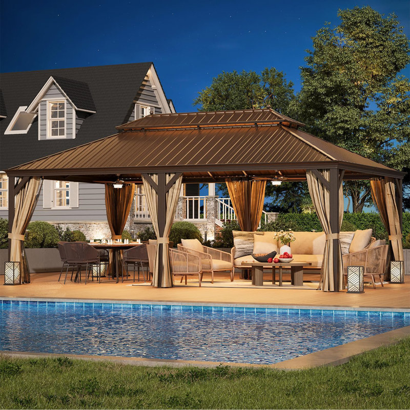 14'x24' Hardtop Gazebo
