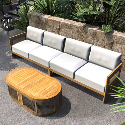 Acacia 4 - Person Patio Conversation Sets With Cushions