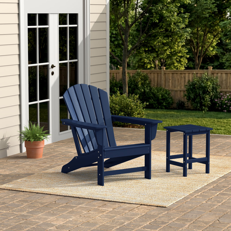  Chaise Adirondack en plastique Altura, Marine