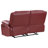 Red Upholstered Motion Reclining Loveseat-1104688658