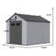 XWT013-1 Remise de rangement en plastique 8 * 10Ft pour grand jardin