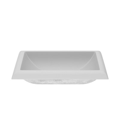 Montecito Handmade Rectangular Drop-in Bathroom Sink