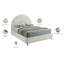 Lit plateforme tapissier à profil bas Barthel-611633388-611633385