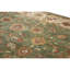Hand Knotted Wool Oriental Area Rug in Green And Ivory
