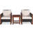 Krawczyk Acacia 2 - Person Patio Conversation Set with Cushions-141330773