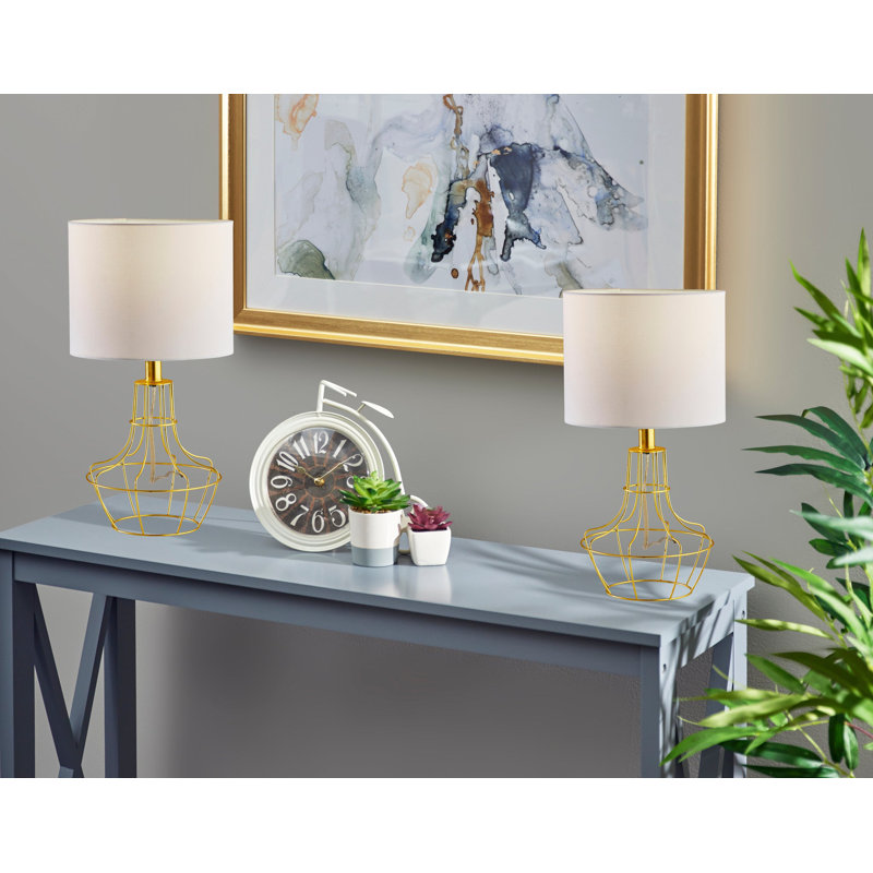 Lampe de table en métal Wadaan