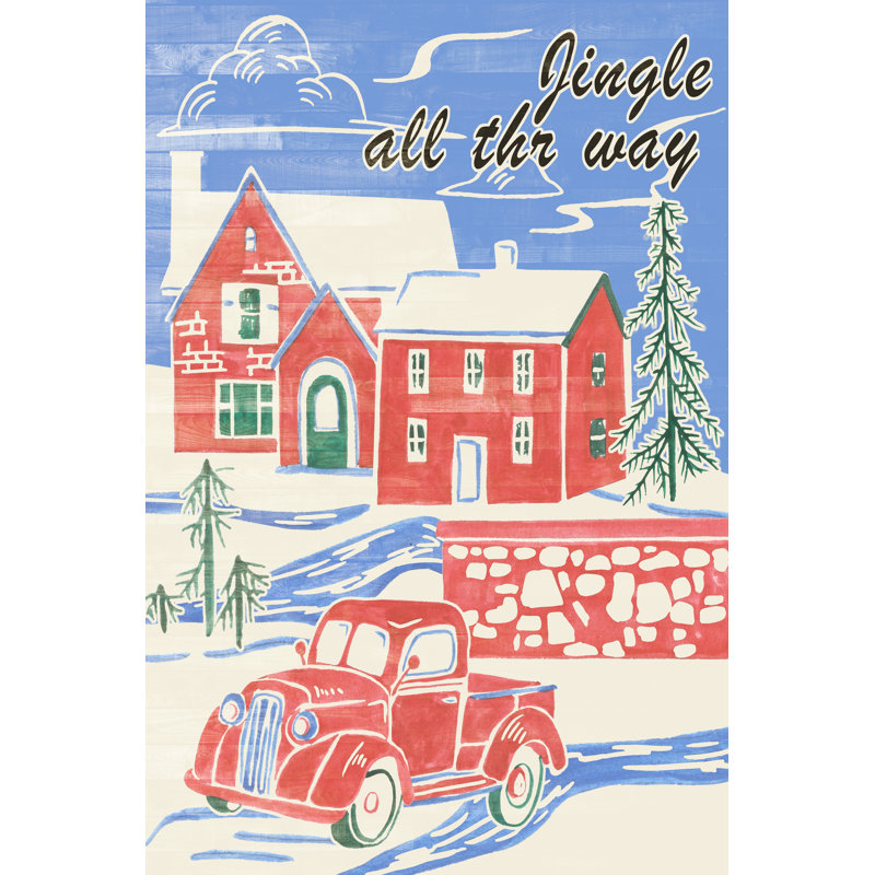 Home For Christmas VI by Melissa Wang - Wrapped Canvas Print, 76cm H x 51cm W x 3.8cm D