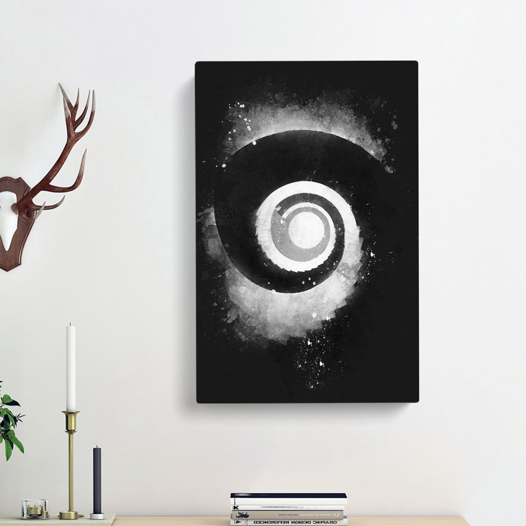 Spiral Staircase Abstract - Wrapped Canvas