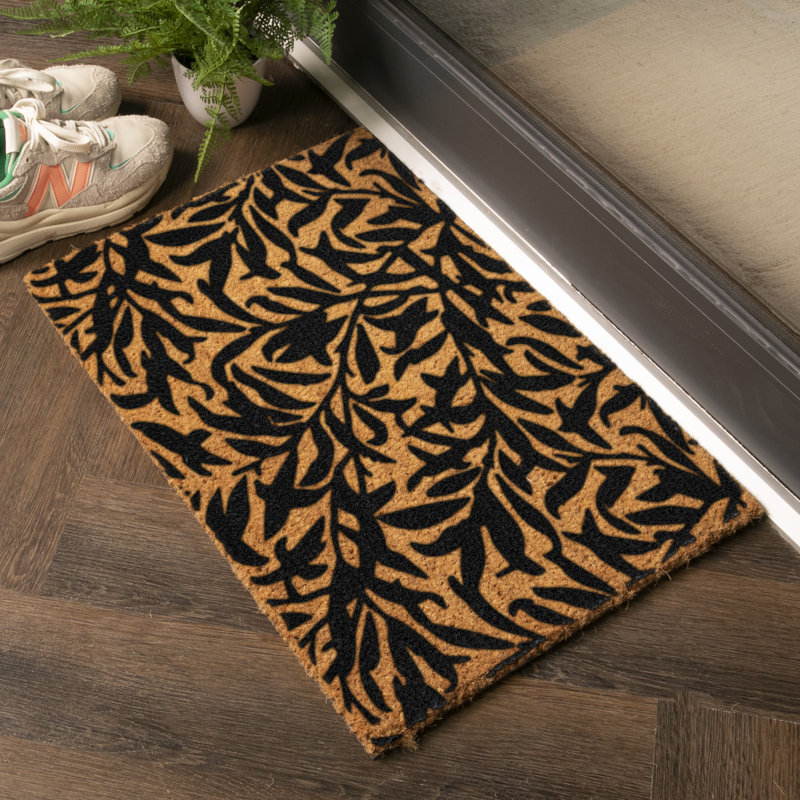 Aatiqah Area Rug, Black/Yellow