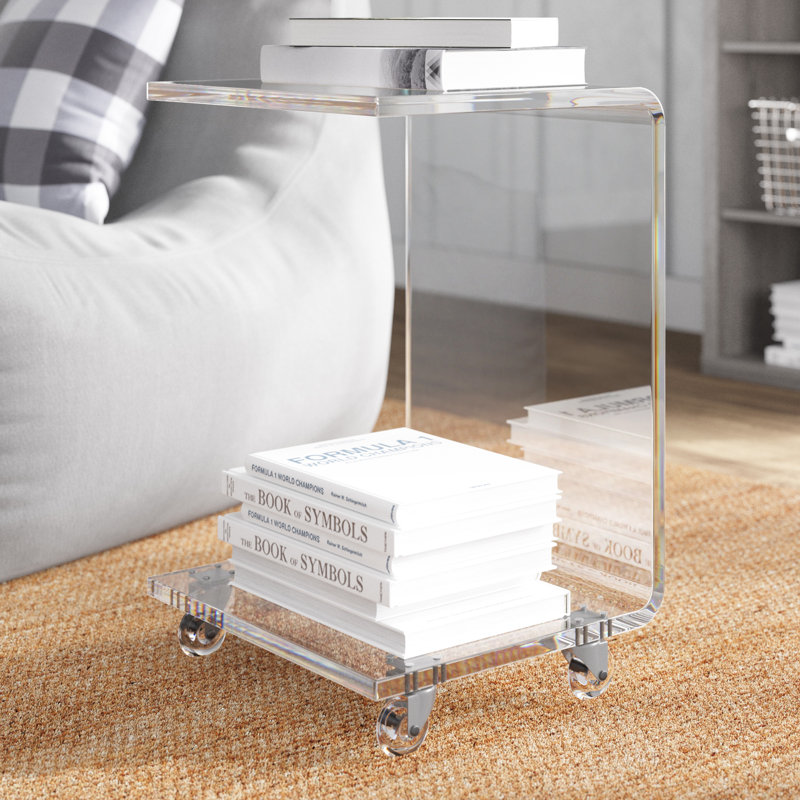 Table de bout Clairan C, Transparent