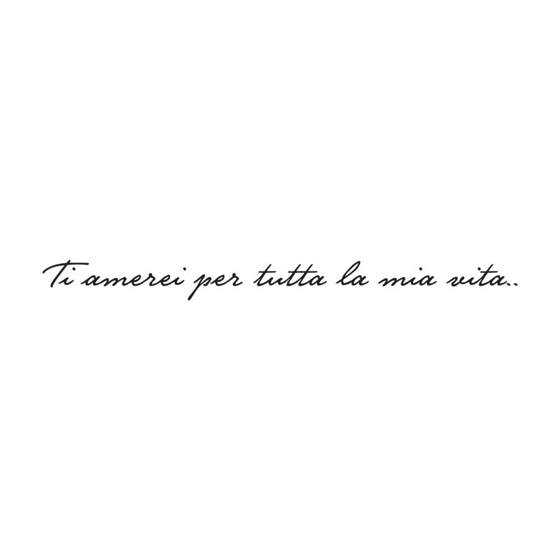 Text & Numbers Wall Decal