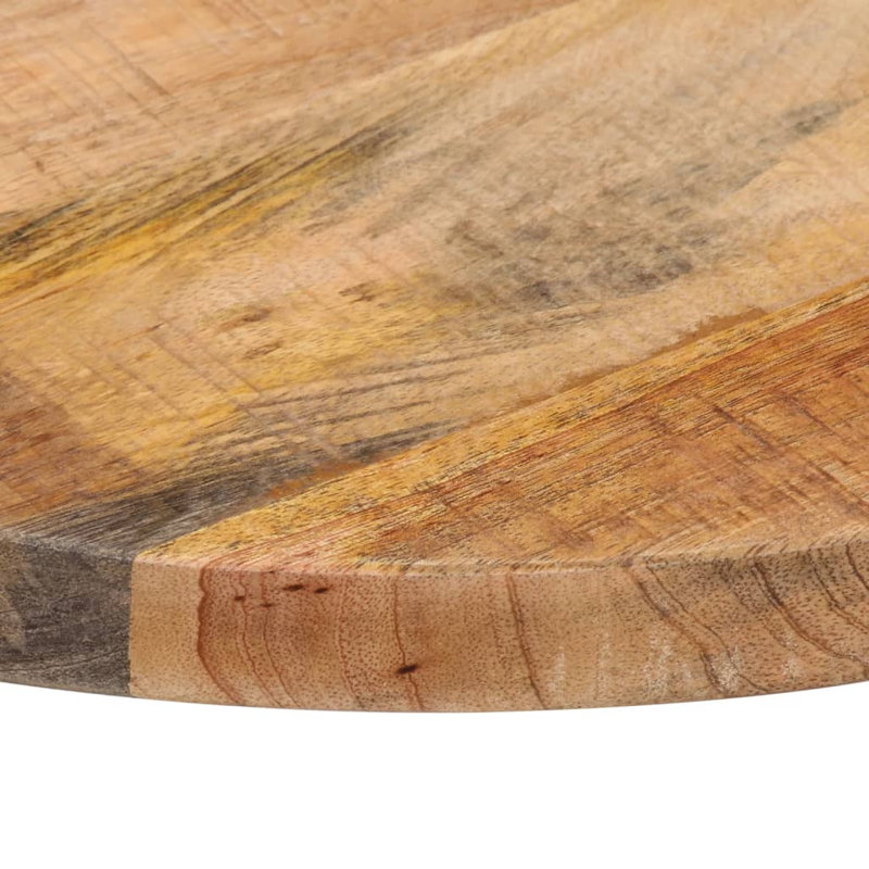 Bois de table récupéré vidaXL: teck, bois de manguier, pin, hêtre, H 0,98 po x l 23,62 po x P 23,62 po, Naturel
