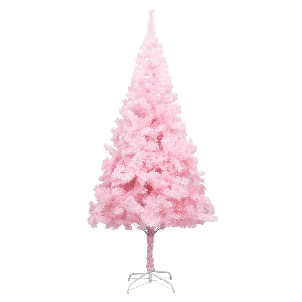 Künstlicher Weihnachtsbaum in Rosa mit Ständer