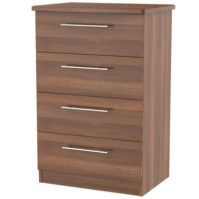 Fully Assembled Lyndale 4 Drawer 58Cm W Chest of Drawers