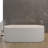 TQP-BA-23S13-67 67" x 30" Freestanding Soaking Solid Surface Bathtub with Drain