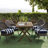 Stripe Patio Cushions Indoor/Outdoor Chair Pad Cushions, Thick Fiber Fill Tufted 19" x 19"-74964057-102878027