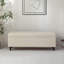 Banc de rangement rembourré en similicuir l 50,5 po-1164151300